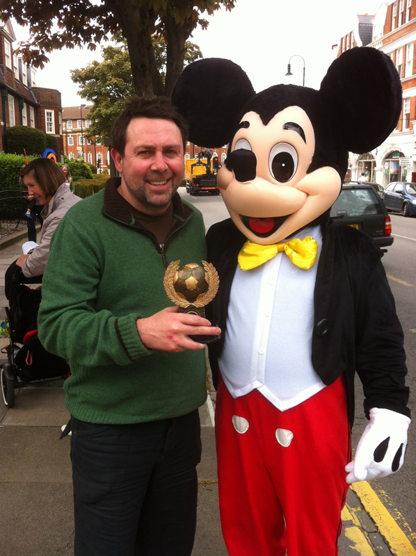 With my pal Mickey